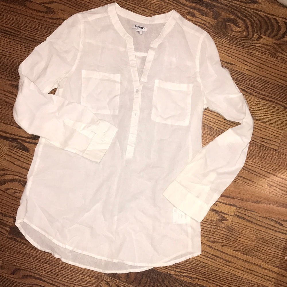 Soft linen top